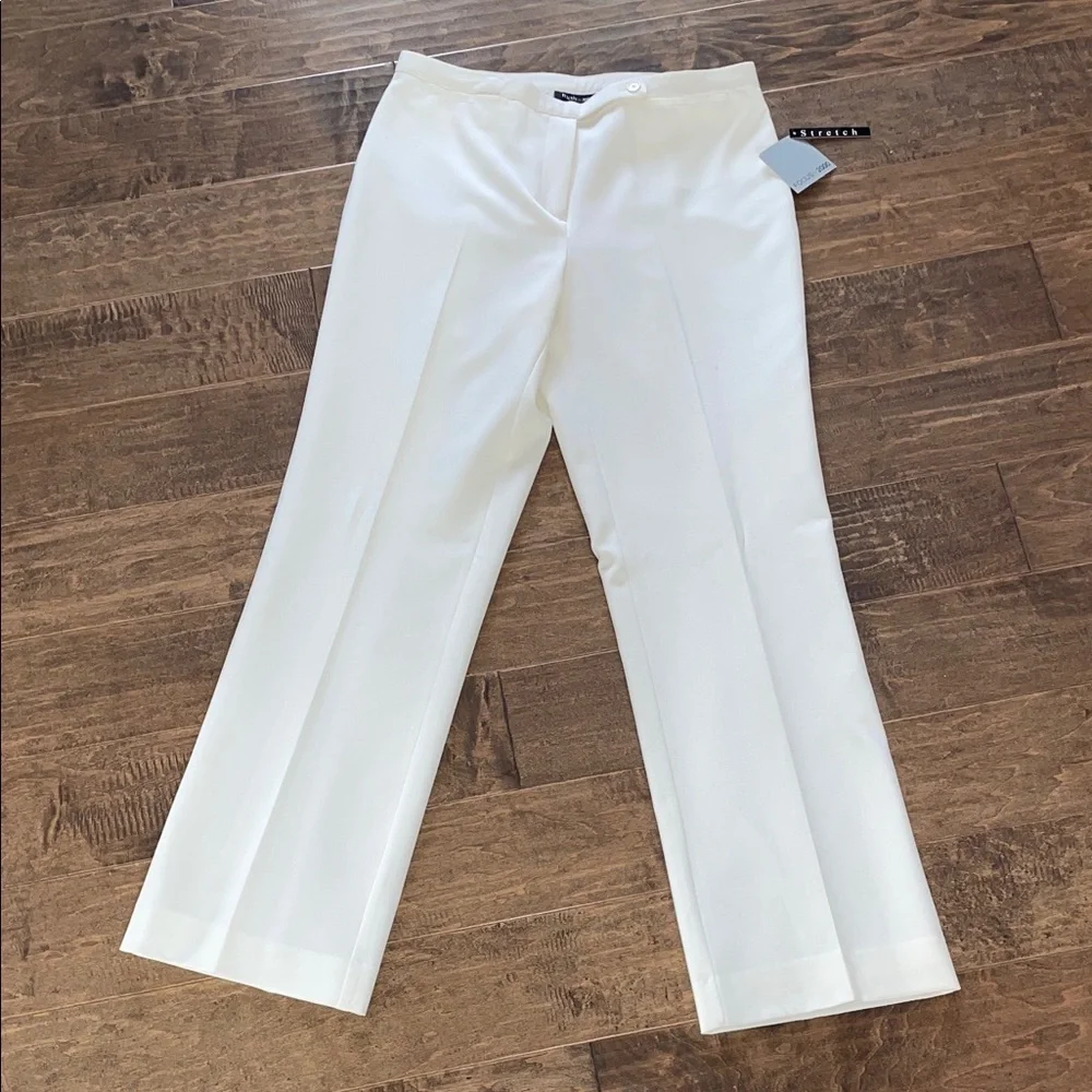 Classic White Women's Trousers